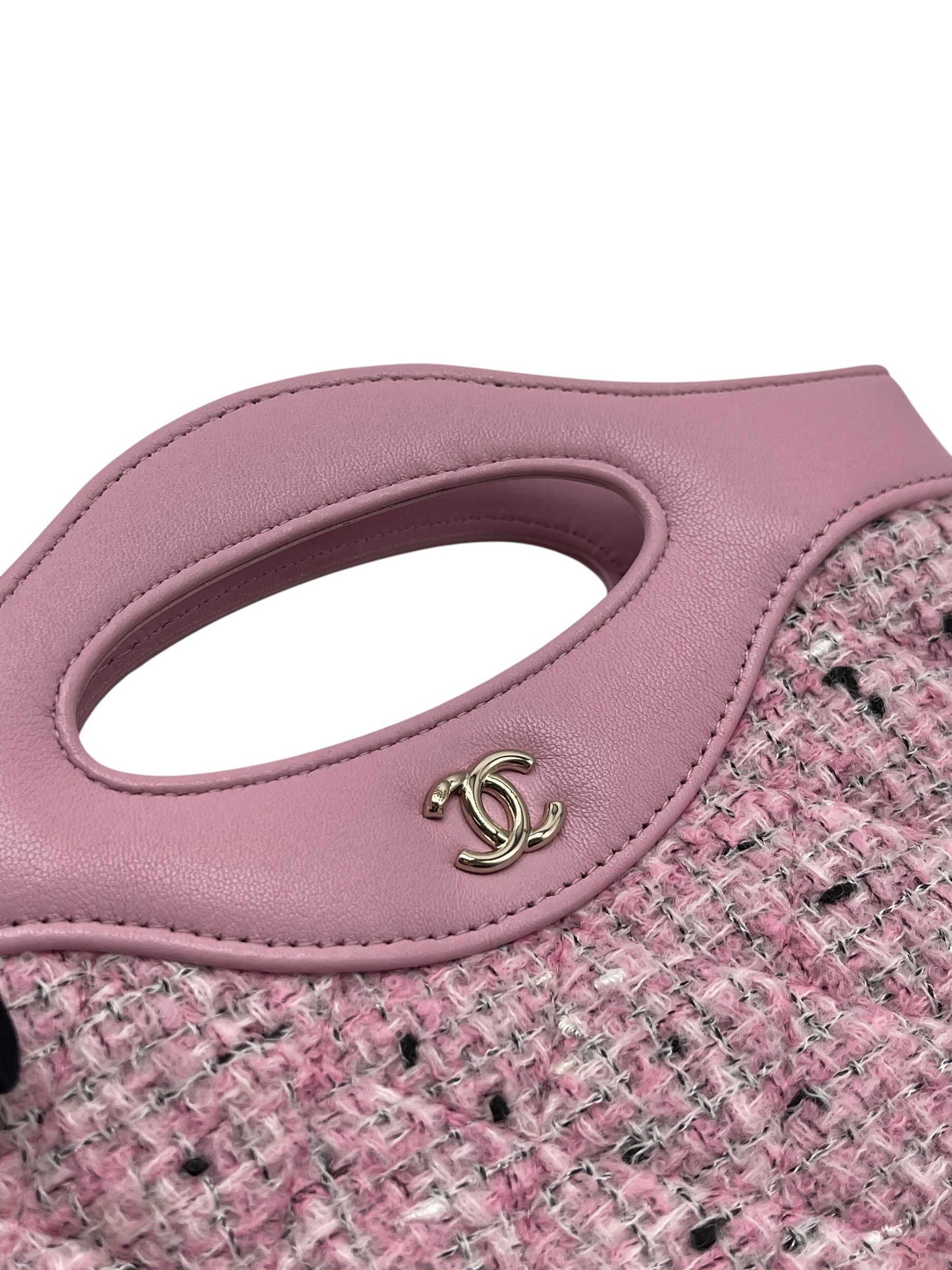 Pre-owned Chanel Nano Tweed 31 / Product Code: 072507