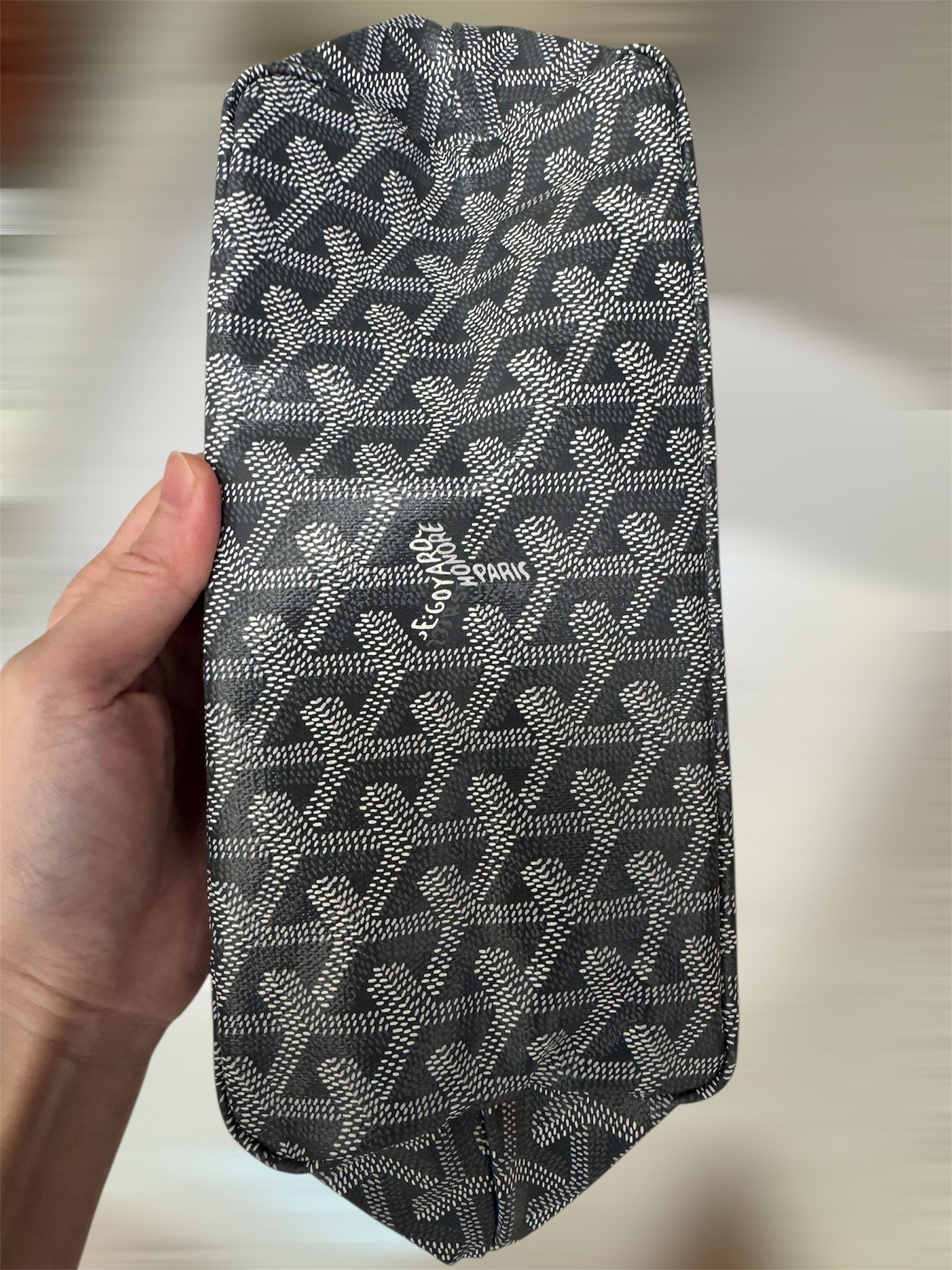 99% New Goyard Mini Hobo Bag-Grey