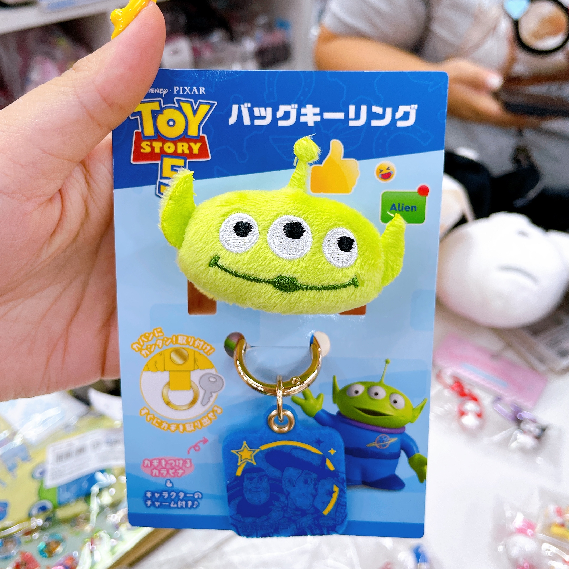 日本直送toy story 新款環保袋鎖匙扣