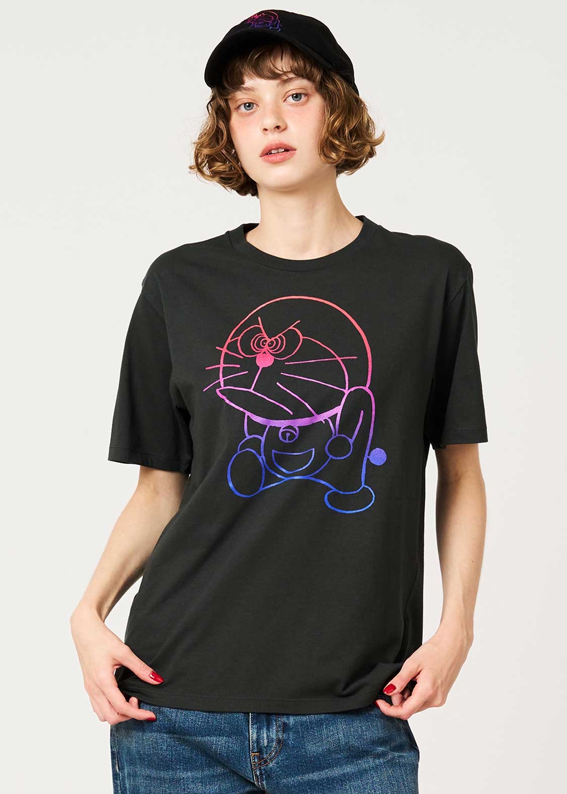 [只限預購] 多啦A夢Tshirt 短袖衫 Graniph日本限定 (嬲嬲樣)｜Doraemon短袖衫