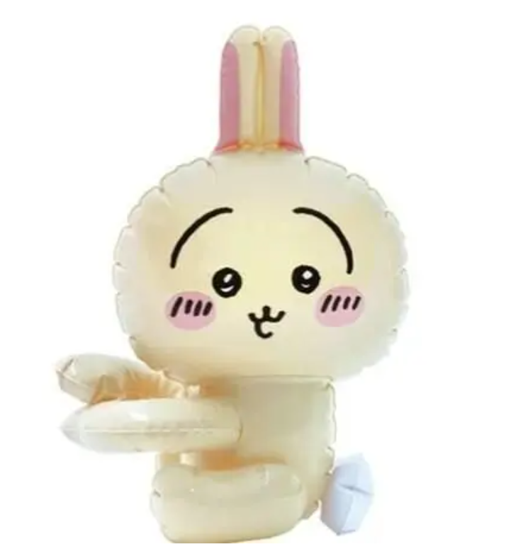 Chiikawa 吉伊卡哇 抱抱造型 氣球 慶祝佈置 派對氣球 (烏薩奇 兔兔) 平行進口