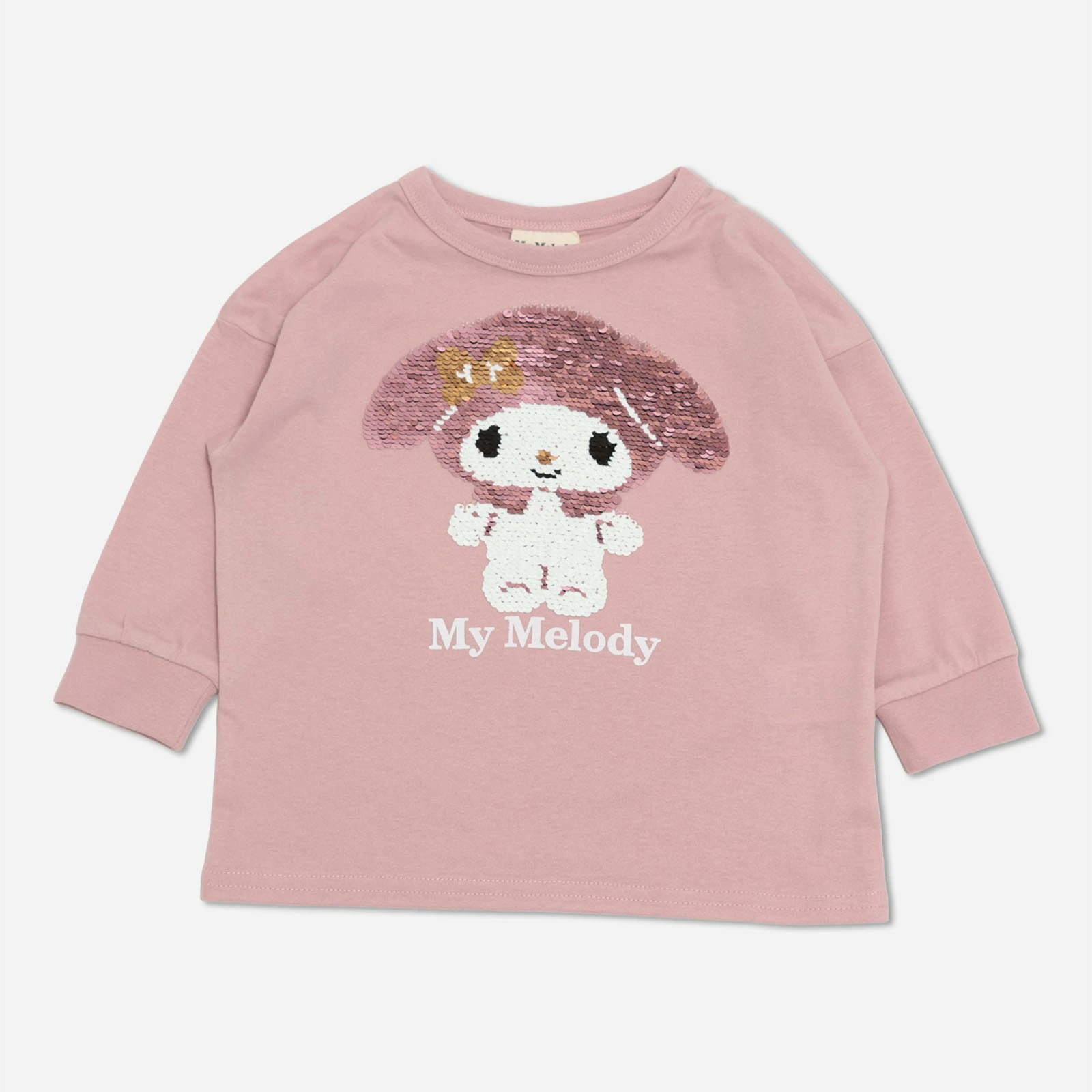 🆕【⭐訂購⭐】🇯🇵日本直送 🌀#Sanrio 閃閃珠片長袖 tee 🌀[PLHA-0050] [260907]