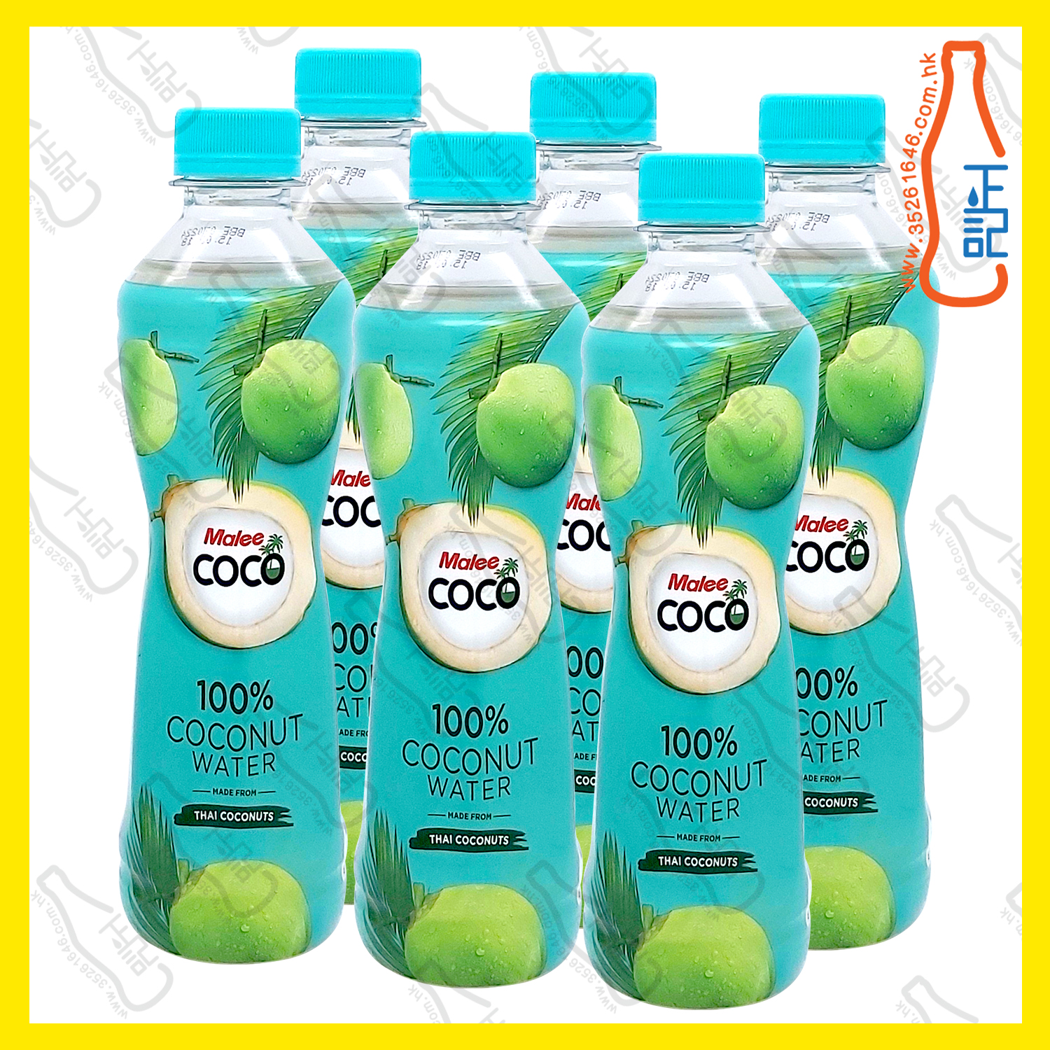 ==Malee Coco 100% 椰子水 350ml x【6支】 /份