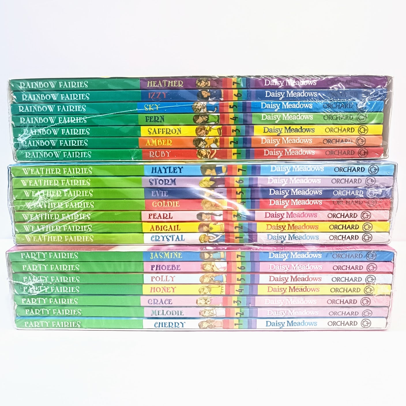 Rainbow Magic 3 collection 21 book set 彩虹魔法仙子1-21，3個系列共21本書  B059