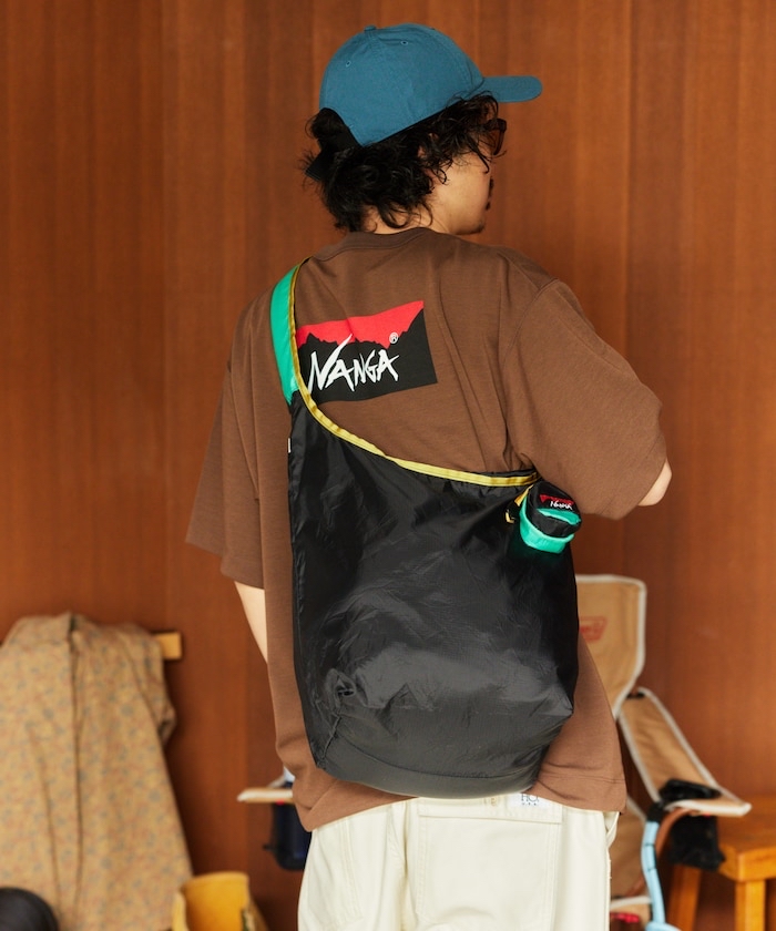 【5月6日 2100截單】 NANGA限定色POCKETABLE SHOULDER BAG 
