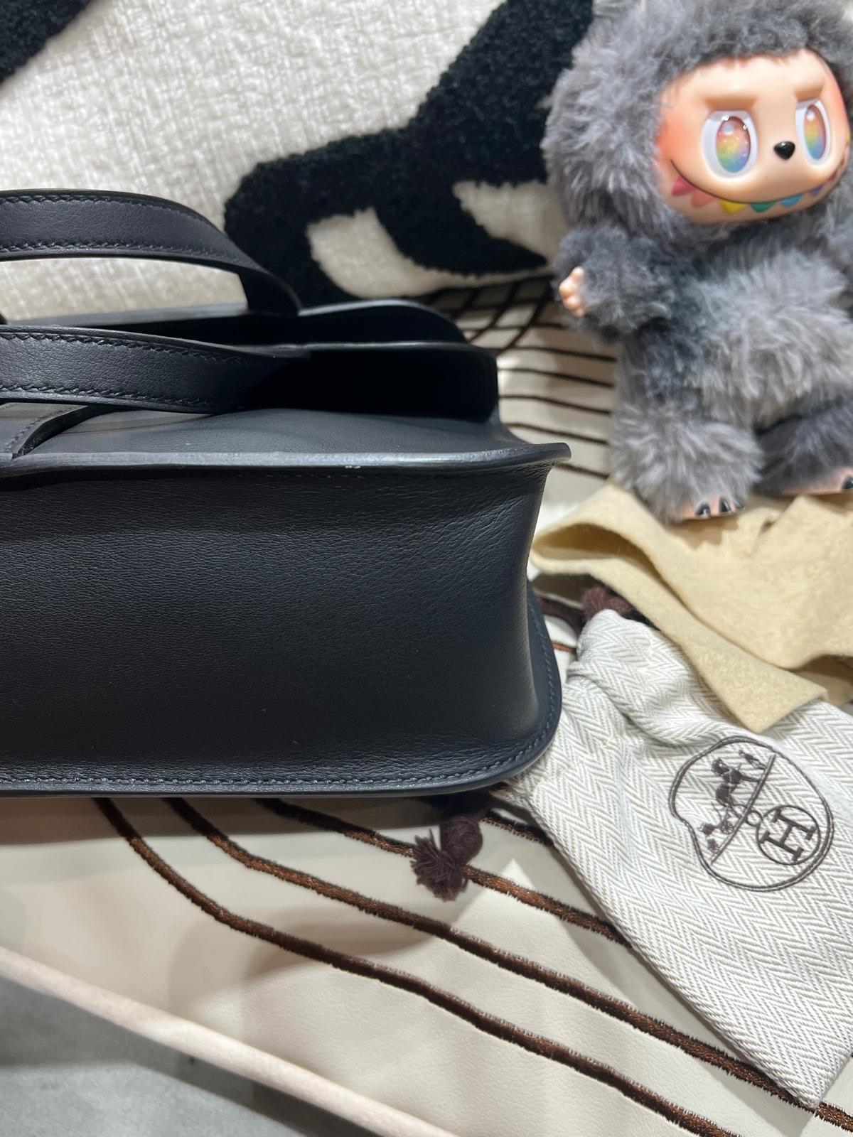  未使用品 Hermes mini halzan,黑金 STAMP K 100%Authentic,Unused 未使用品 ✅專門店收據✅防塵袋✅box