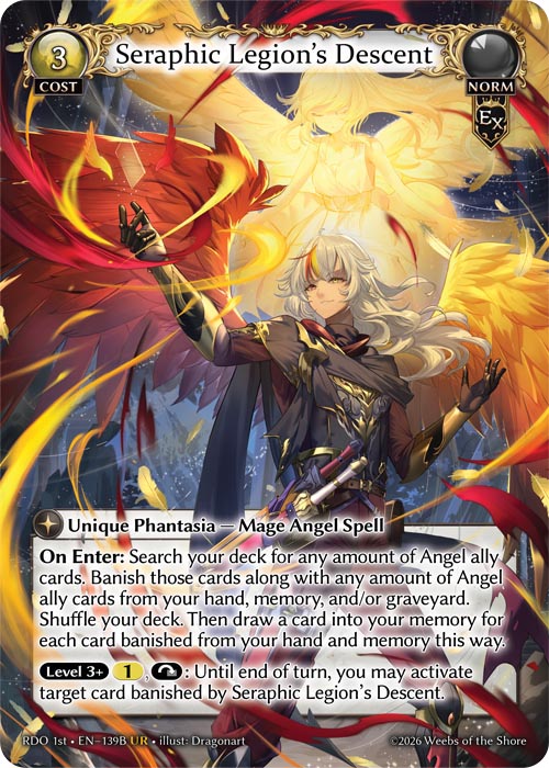 Seraphic Legion’s Descent / RDO-139B (UR)