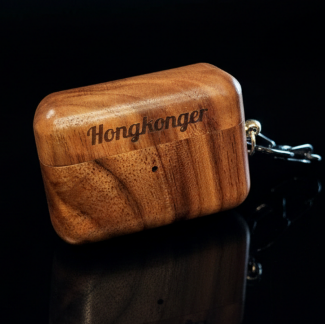 Hongkonger 木製 AIRPODS Case (免費刻名)