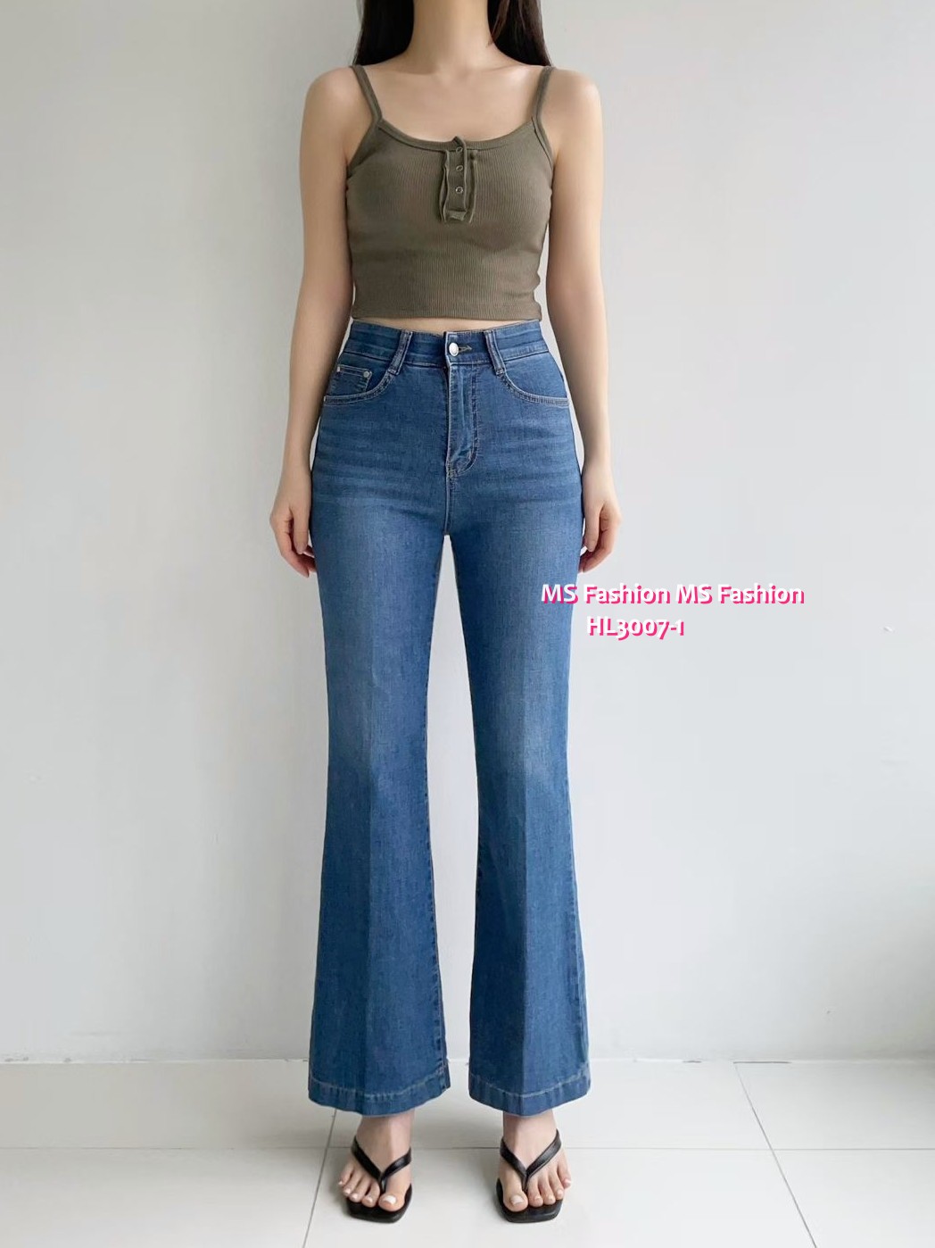 HL3007-1 韓國🌼Howluk涼感面料喇叭牛