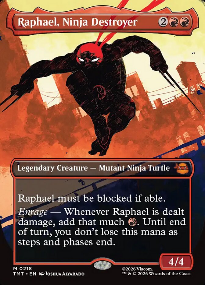 Raphael, Ninja Destroyer [TMT-218] [EN]