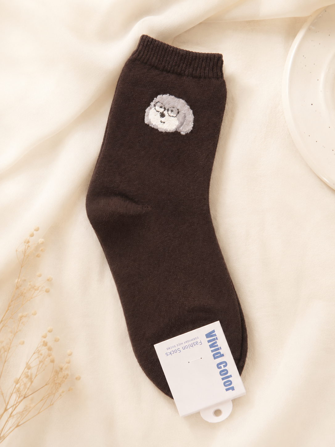 Korean Cute Animal Mid Socks