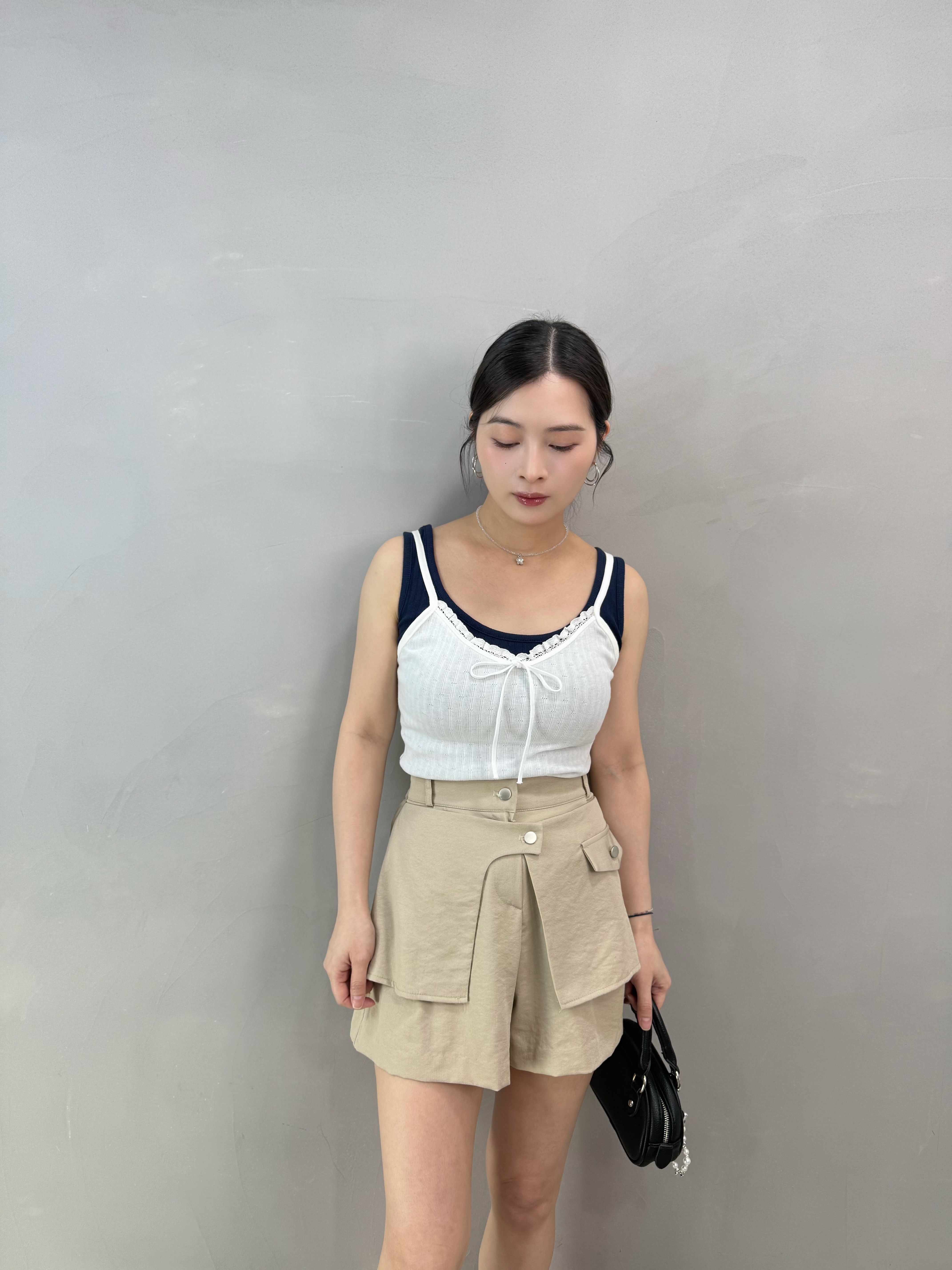 S64 設計感夏日裙褲