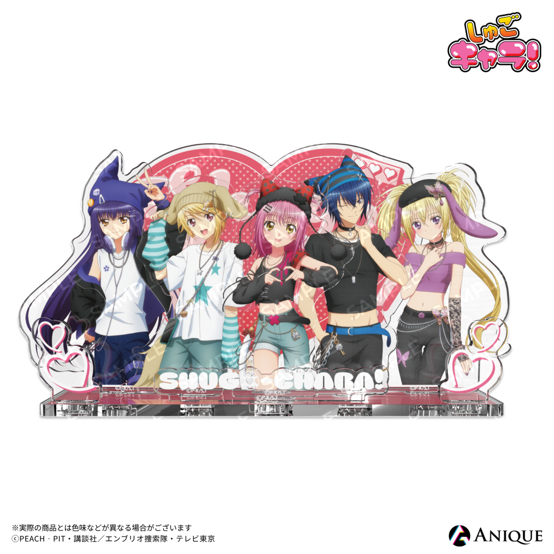 《Pre-Order》Diorama Acrylic Stand 立體模型立牌｜守護甜心Shugo Chara! KEMOMIMI X Y2K (26SC149-P)