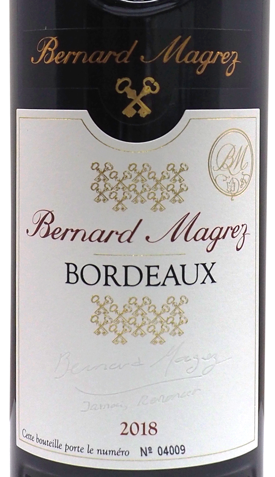 Bernard Magrez Bordeaux Rouge 2018