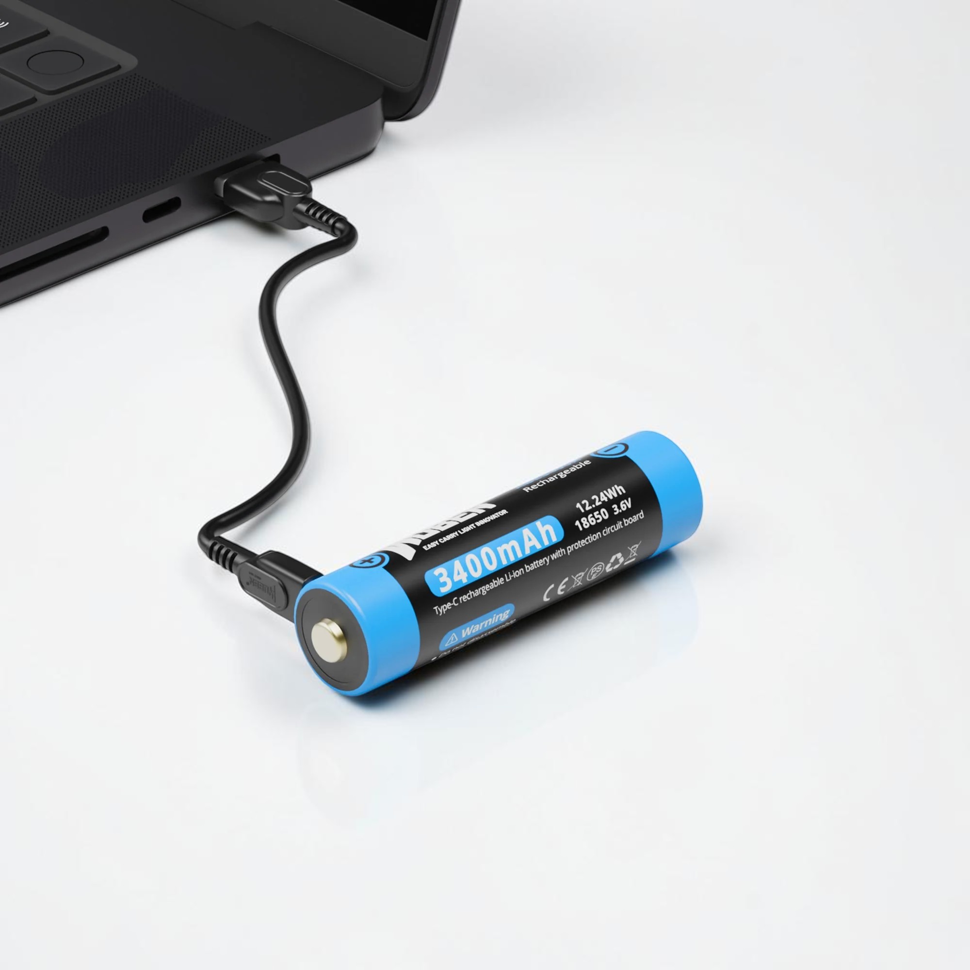 Wuben ABE3400 18650充電電池