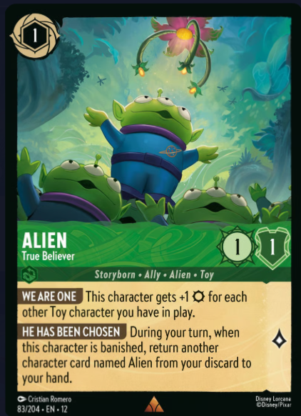 83/204 Alien - True Believer R