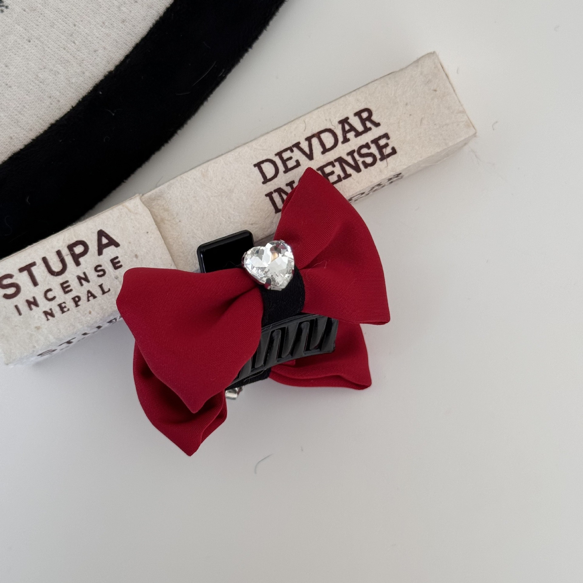 蝴蝶结爱心抓夹