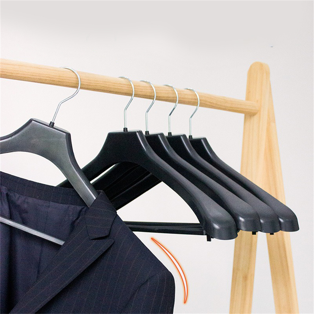 無痕防滑寬肩衣架 無檔 X510-46cm UB0244