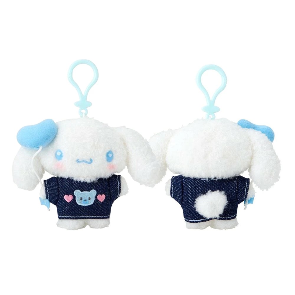 預訂 | 日本版 Sanrio 牛仔布 x 愛心氣球公仔掛件