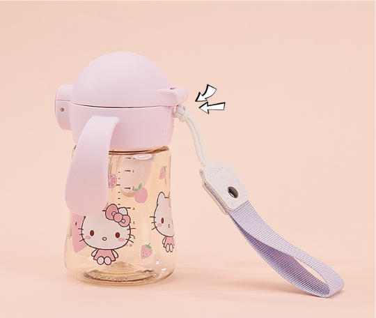  【預訂】韓國直送 Sanrio PPSU 雙耳吸管杯 / 學習水杯