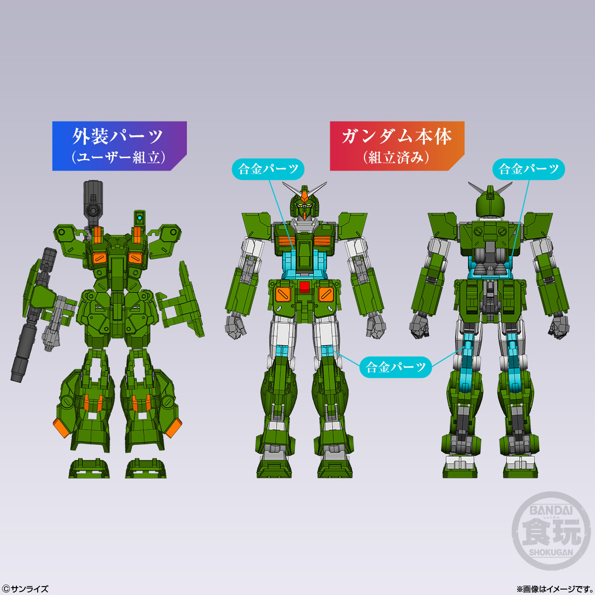 (預訂訂金 $100) (總價 $354) Bandai 機動戰士高達 Gundam Artifact Pro Full Armor Gundam 全裝甲型高達 食玩 (行版)