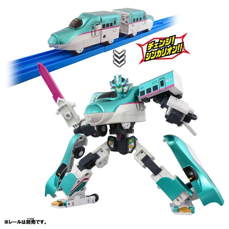 日本TAKARA TOMY  新幹線變形機器人 SGX-E5E7 E5E7 組合豪華組(2026復刻版)