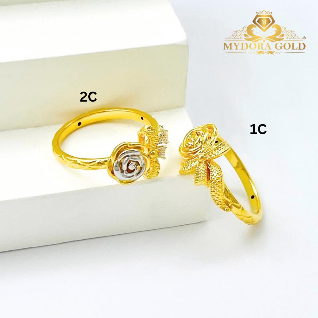 MYDORA Cincin Rosie Ribbon (5G) l EMAS 916/22K