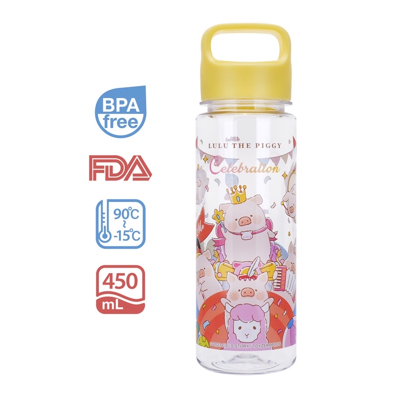 LuLu The Piggy 450ml BPA Free 膠水樽 (慶典時刻)(LU-7861-1)