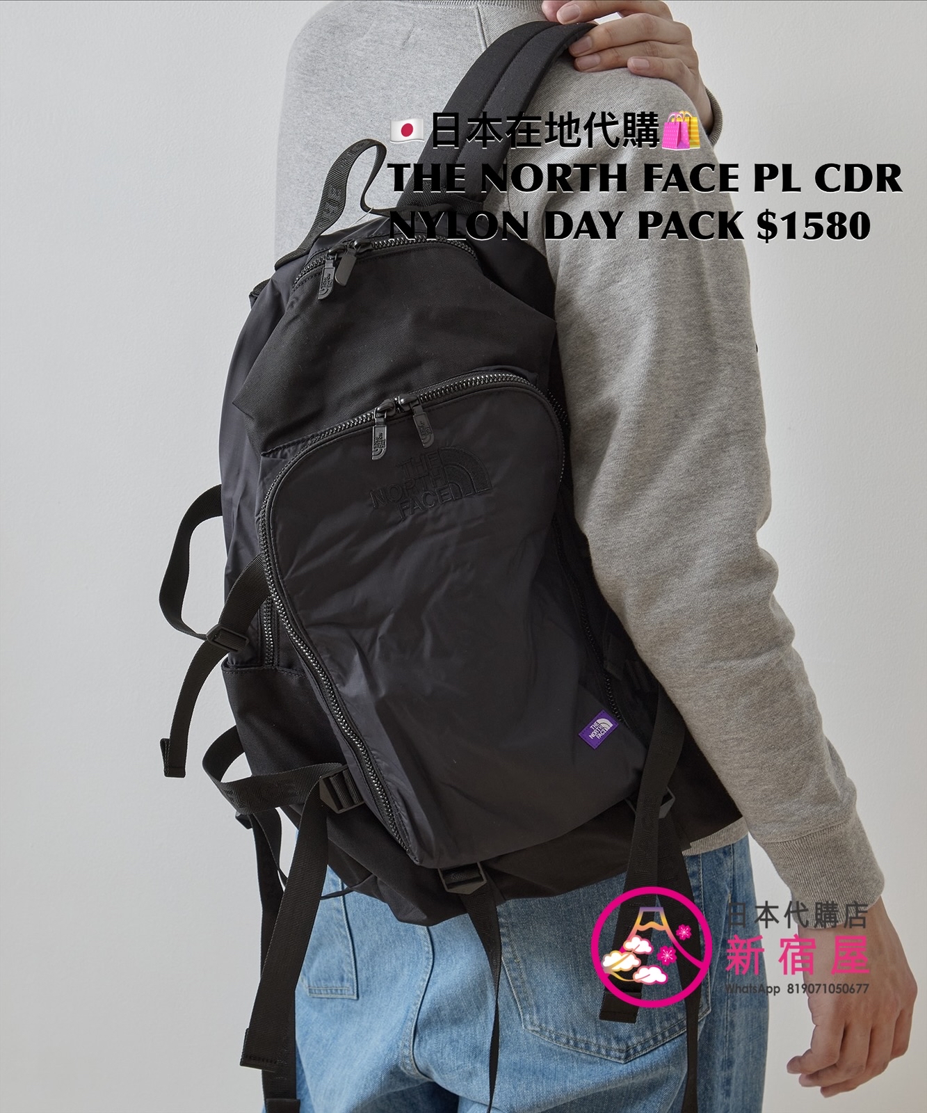 THE NORTH FACE PURPLE LABEL CORDURA NYLON DAY PACK