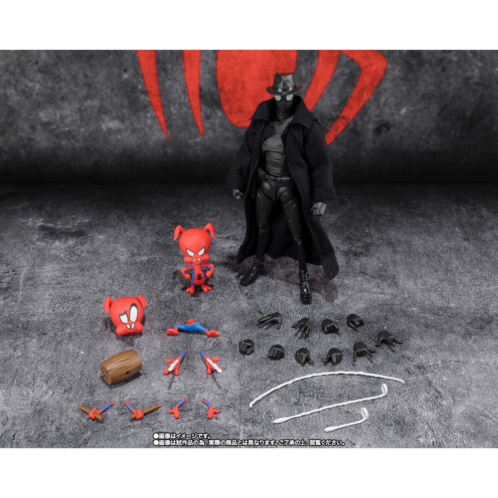 INCOMING SHF Marvel Across Spiderverse Spider Noir & Spider Ham