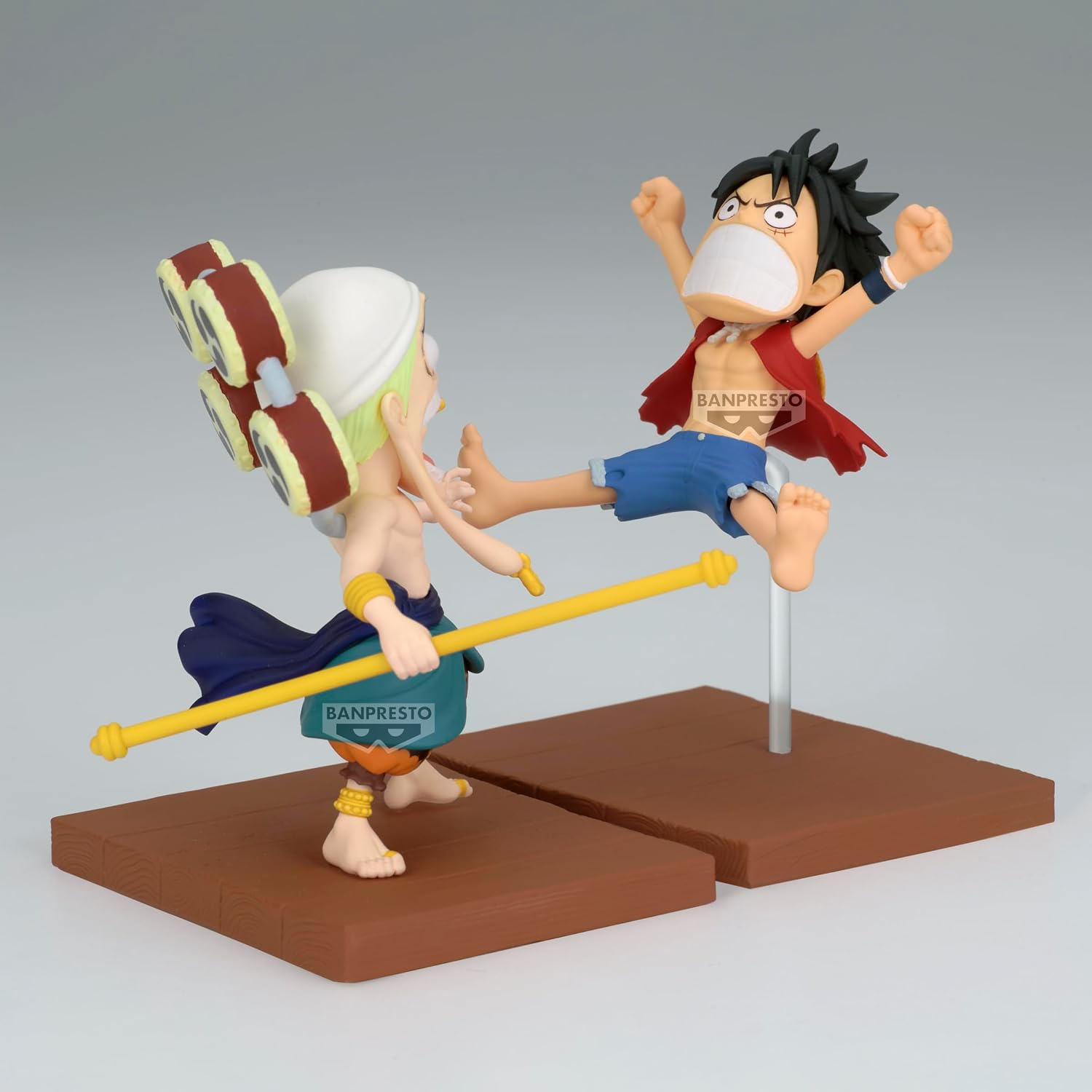 Banpresto, World Collectable Figure (WCF): One Piece, Log Stories, Monkey D. Luffy & Enel