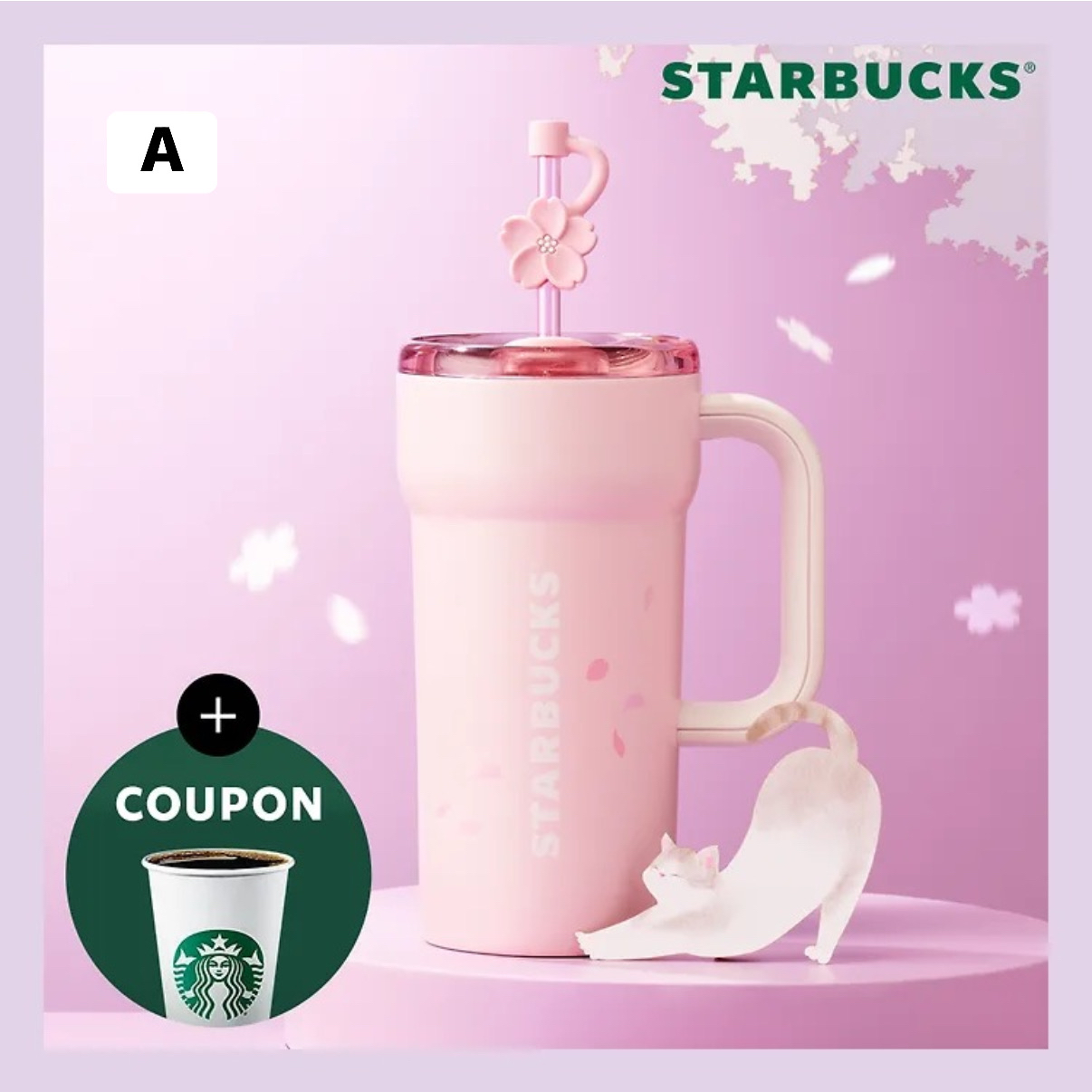 [Starbucks] 2026 櫻花 Bloom into Spring Vibes 系列