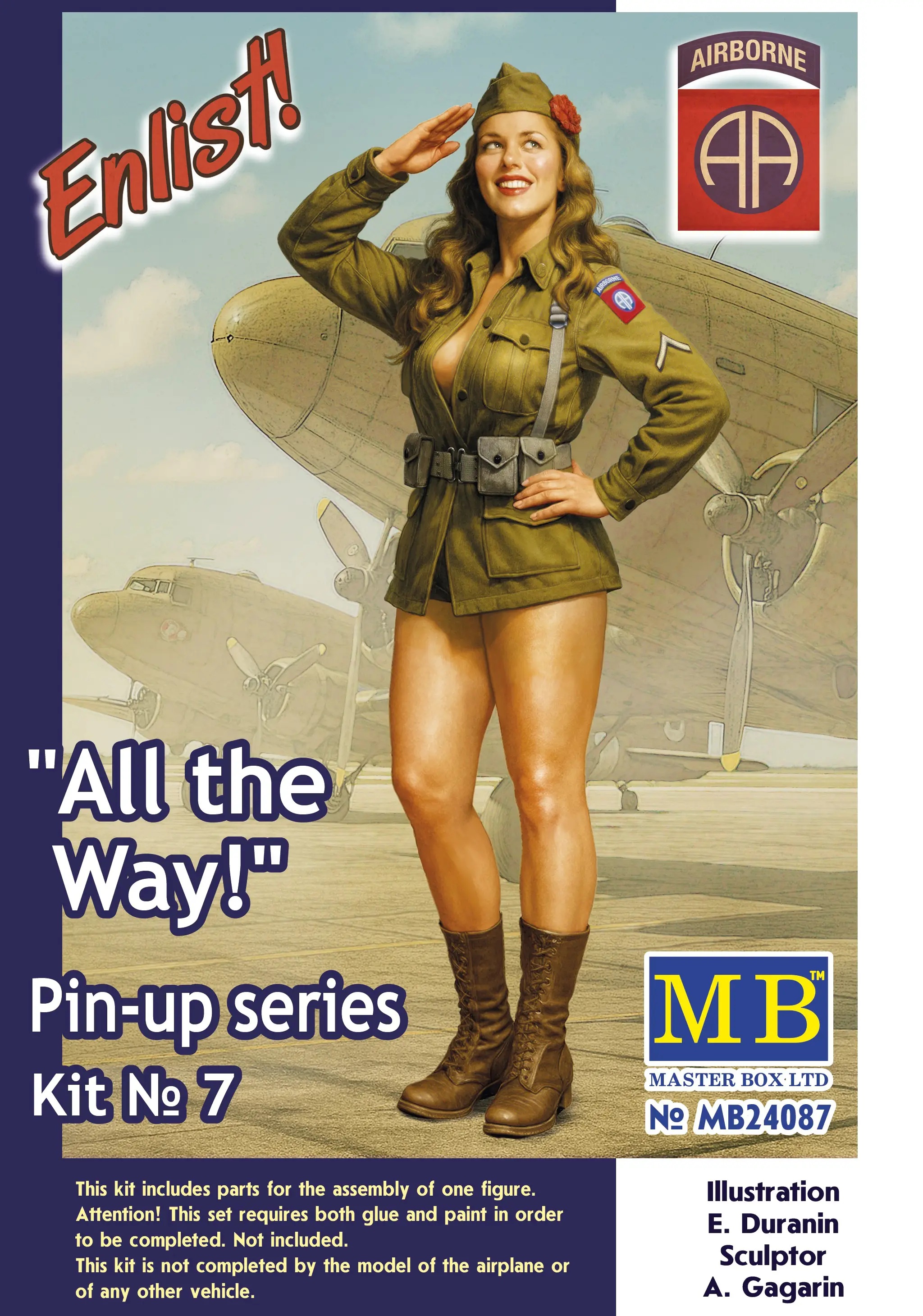 1/24 Pin-Up Series Kit No. 7: All the Way!