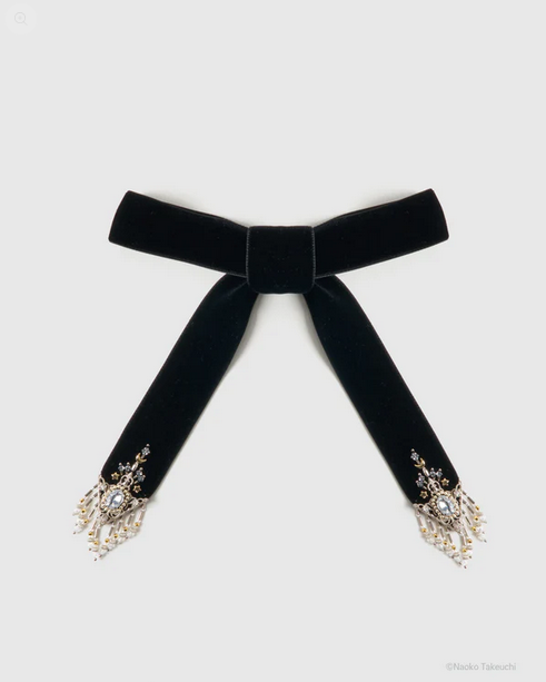 《Pre-Order》Sailor Moon crystal silver tip velvet long ribbon｜tanakadaisuke X Pretty Guardians Sailor Moon (26S44-P)