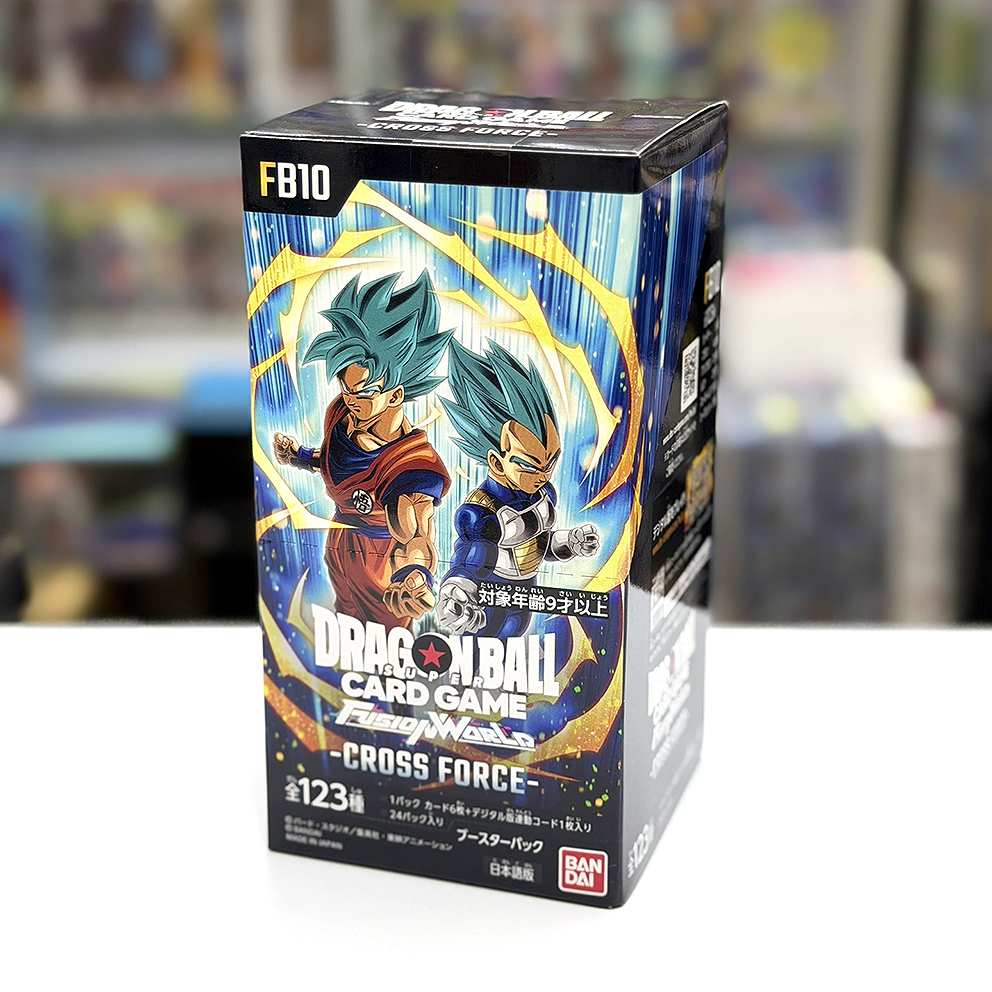 (行版) Bandai Dragon Ball Super Card Game Fusion World Booster Pack (FB10) 龍珠超卡牌遊戲 融合世界 擴充包 第十彈 (原盒24包 / 原箱12盒) 
