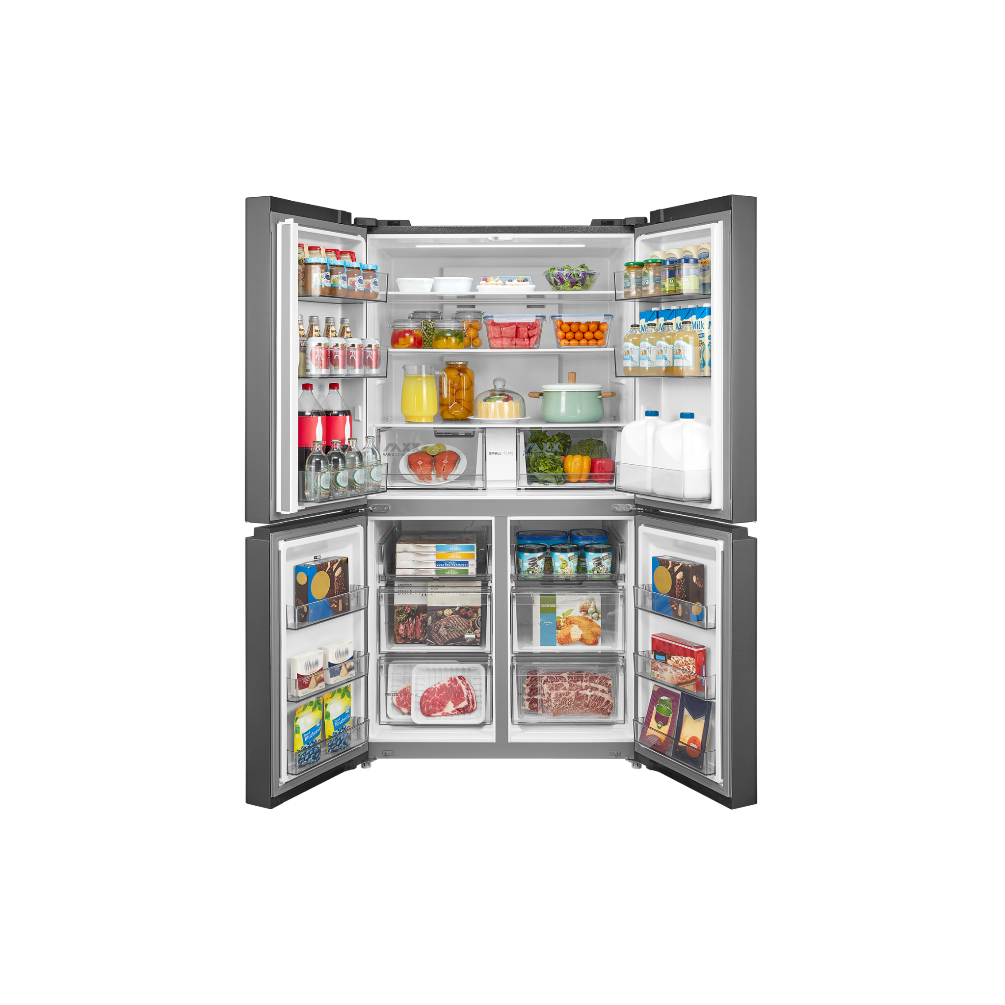 Midea 850L Inverter Quatrro  Multi Door Refrigerator MDRF923FIE45MY