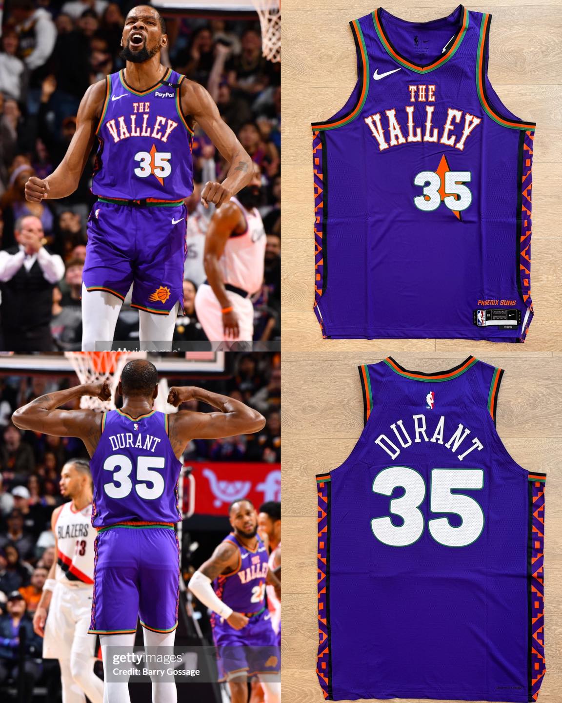 Durant city au jersey