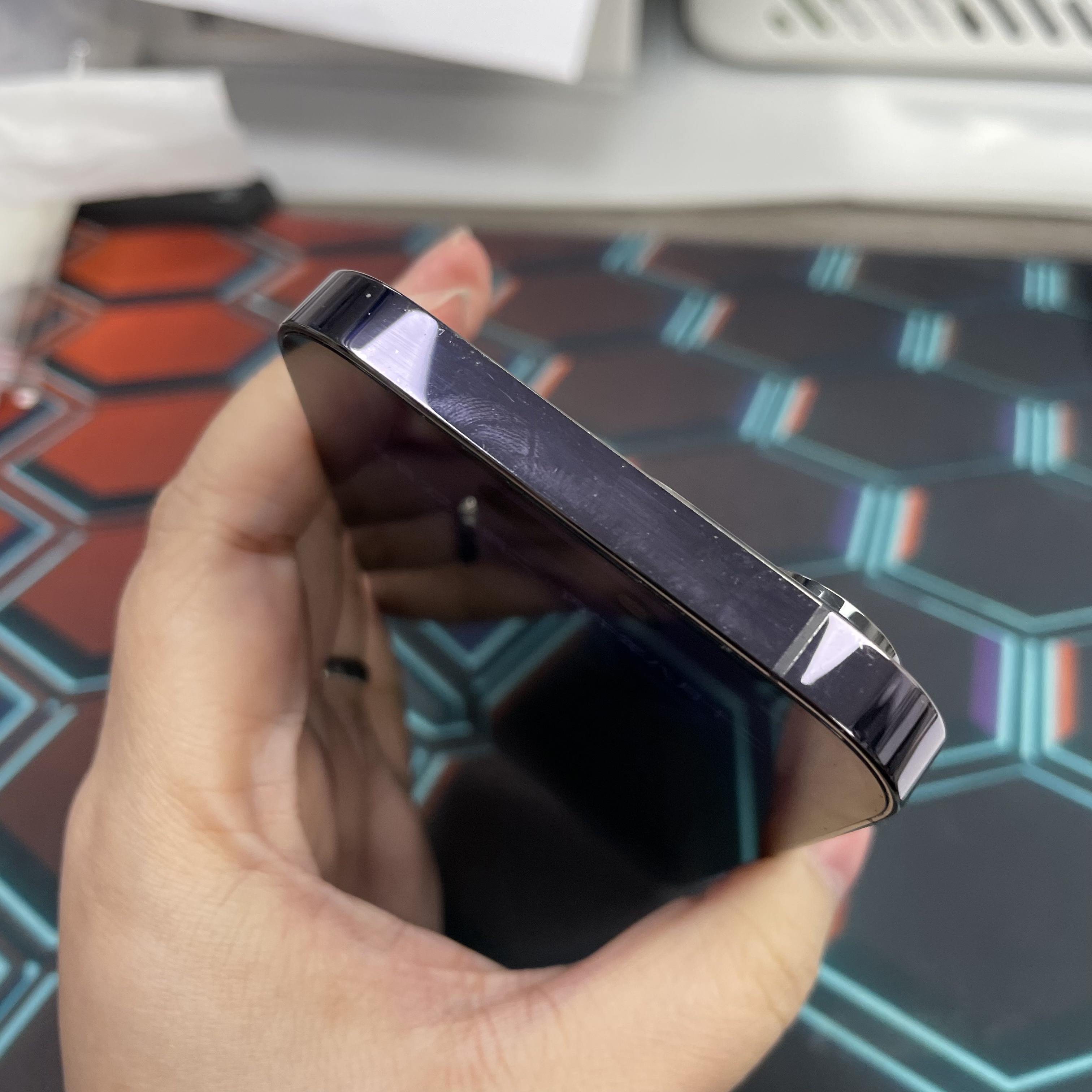 *7985 14 pro 勁靚機 256GB 電100 紫色 purple