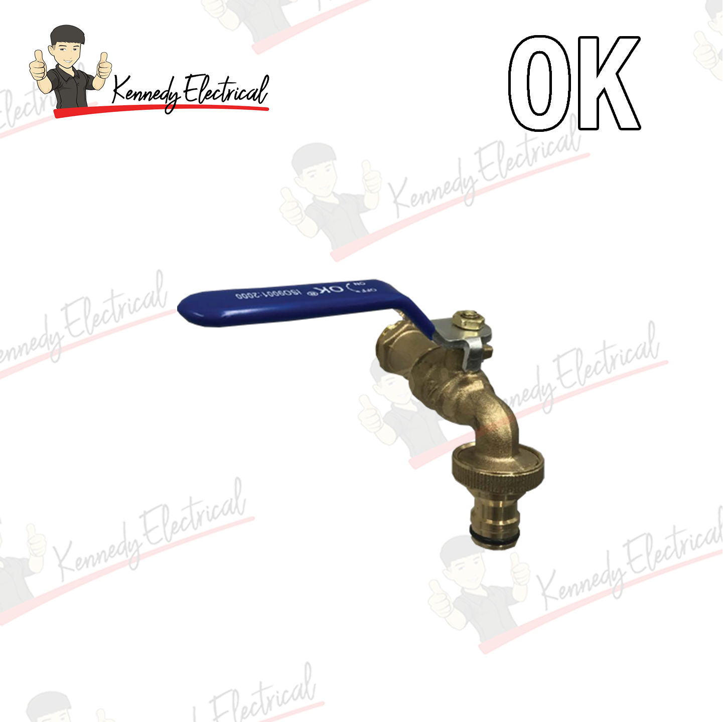 Ok Full Brass Washing Machine Tap W46-7