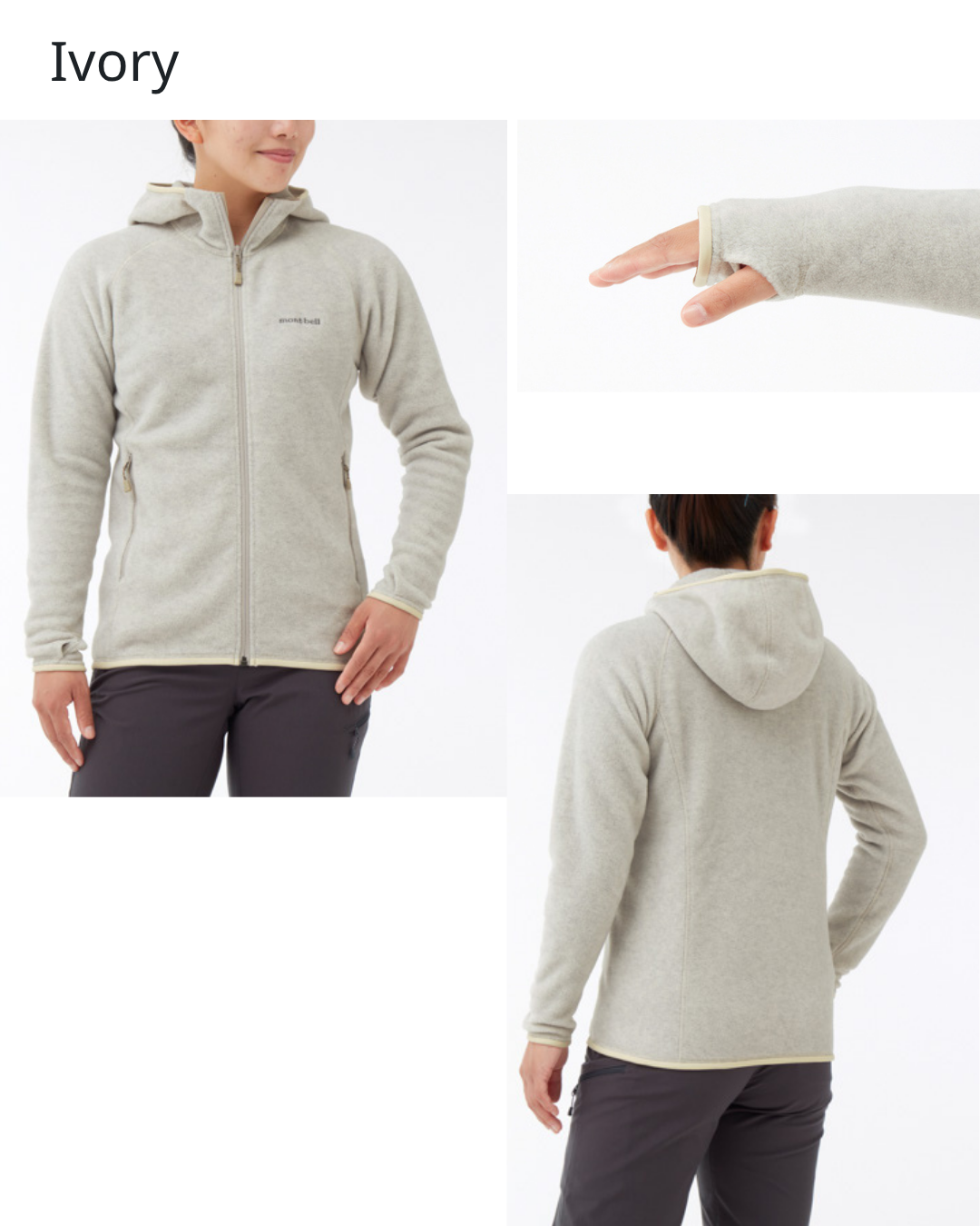 日本代購【 日本直送 日本 mont-bell CLIMAPLUS 100 保暖 絨毛 毛裡 連帽 外套 |  Warm Up Parka Women's  | 女裝 】