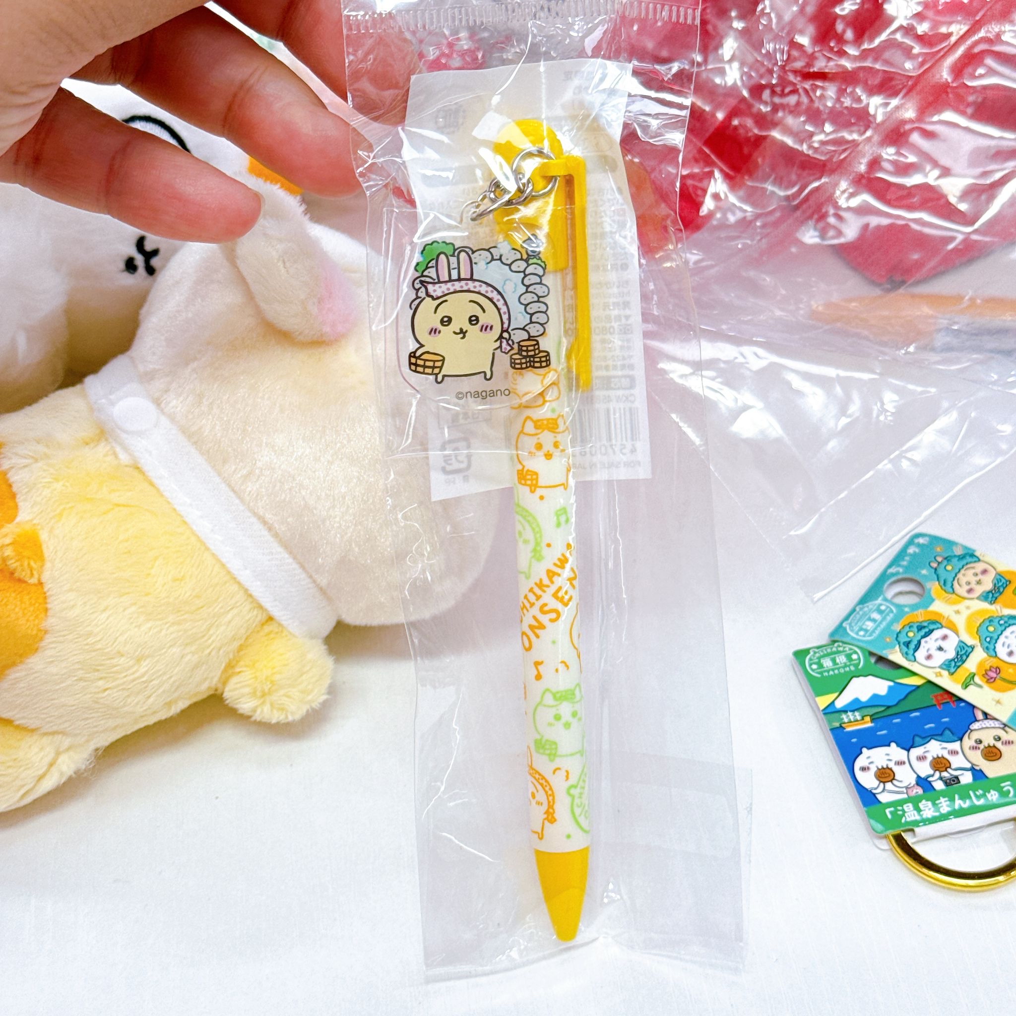 日本直送日本版chiikawa 地區限定 兔兔黑色原子筆