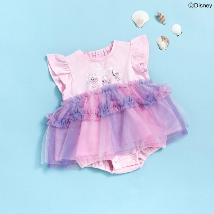 🇯🇵預訂 日本直送🇯🇵Apres les cours x 愛麗絲系列生蠔bb印花漸層薄紗短袖包屁裙