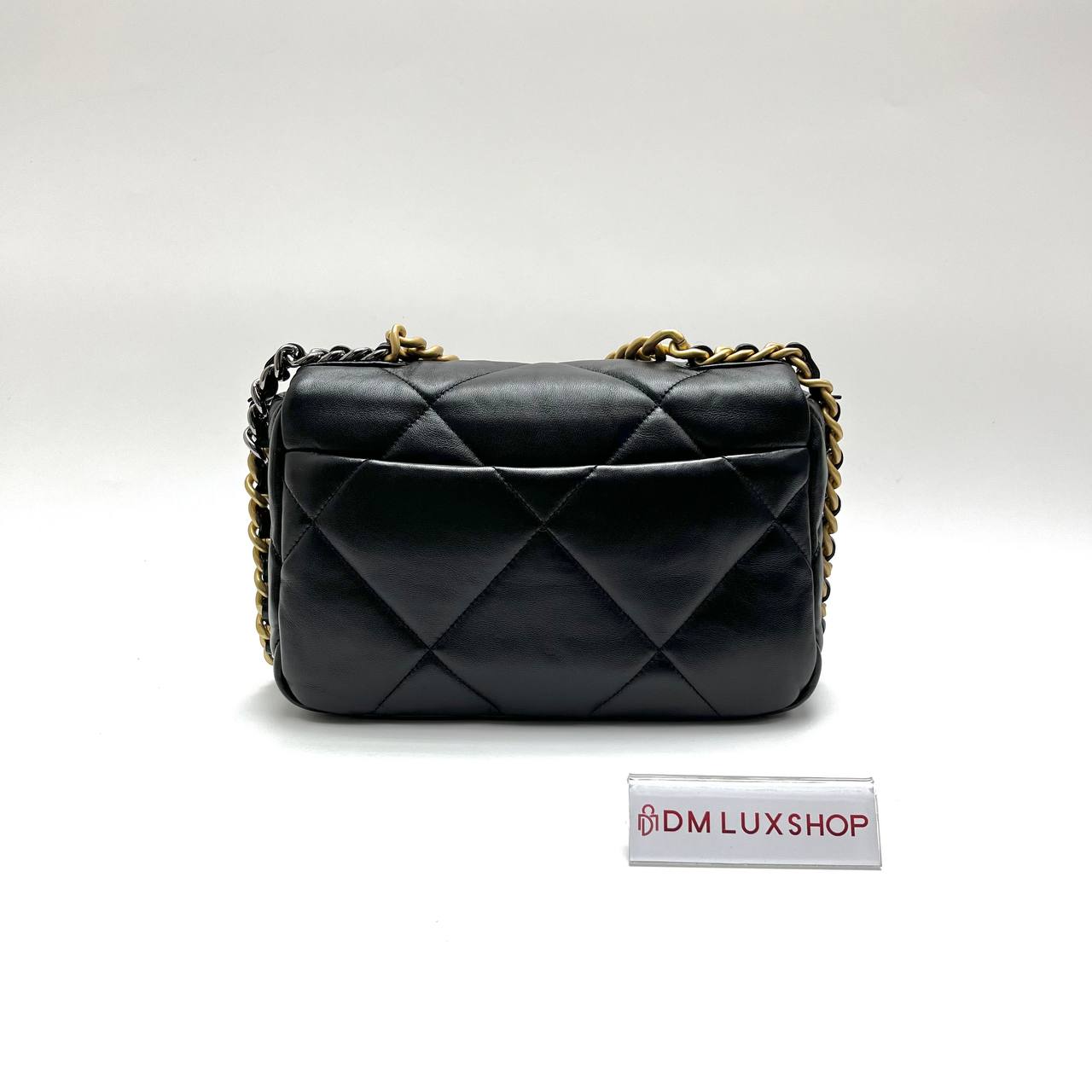 Chanel 19 Bag Small Black GHW (Microchip)