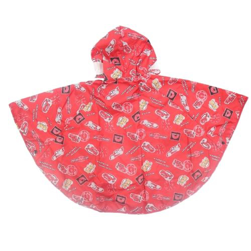 🇯🇵預訂 日本直送🇯🇵反斗車王人物滿印斗篷雨衣雨褸附收納袋