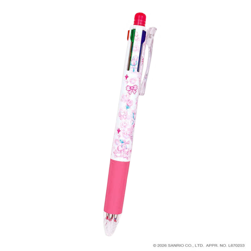 現貨｜Sanrio Hello Kitty x Amenomori Fumika Clothes-Pin 日本製 Zebra SARASA multi 4+1 多功能5用筆 4色啫喱筆+鉛芯筆 (PN-84169)