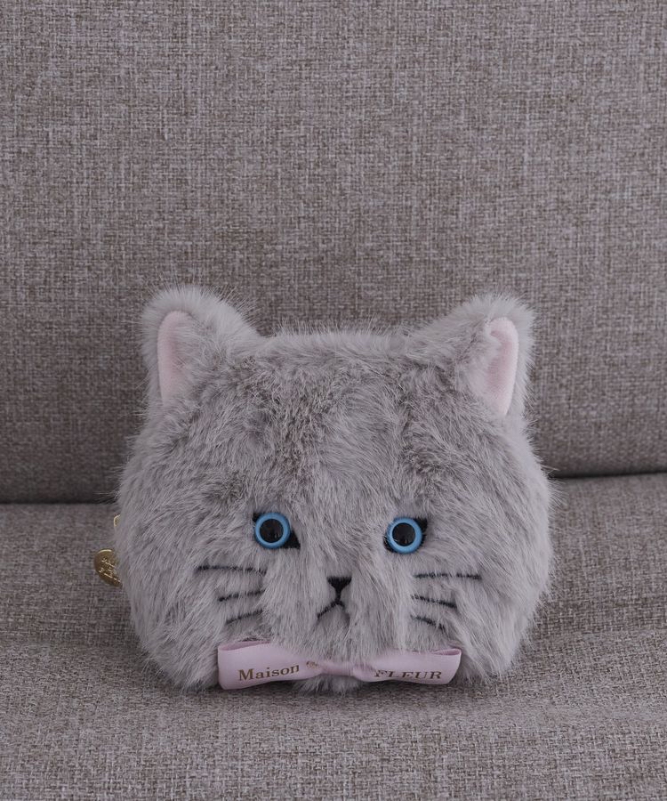  🎀【預訂】 Maison de FLEUR Cat 毛毛小包 - G