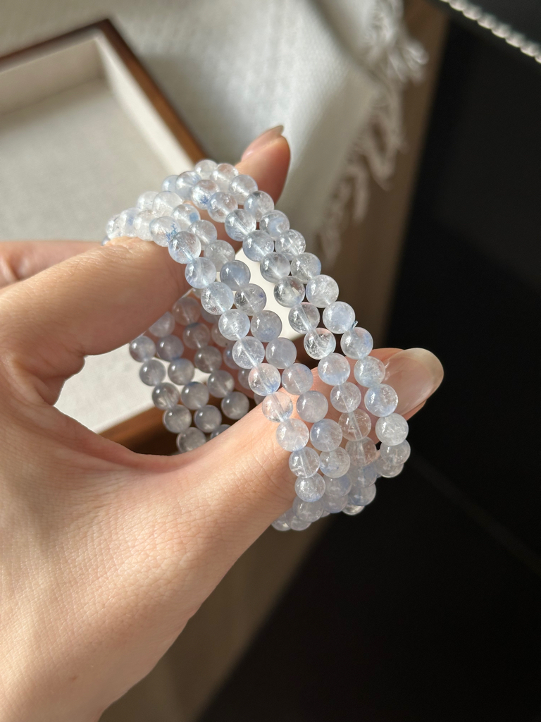 高货蓝线晶 ｜Dumortierite