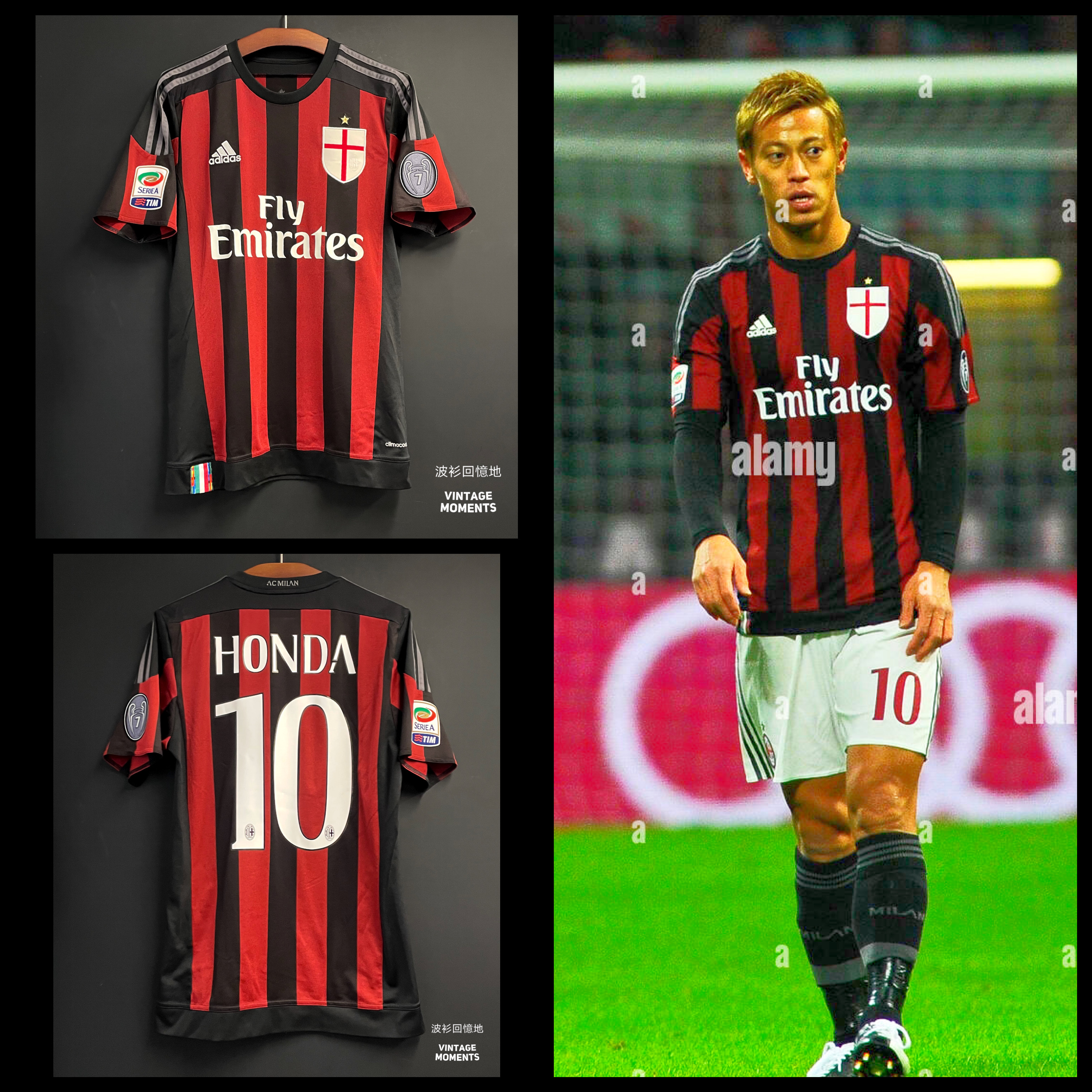 AC米蘭15/16主場 本田圭佑 AC MILAN HOME HONDA