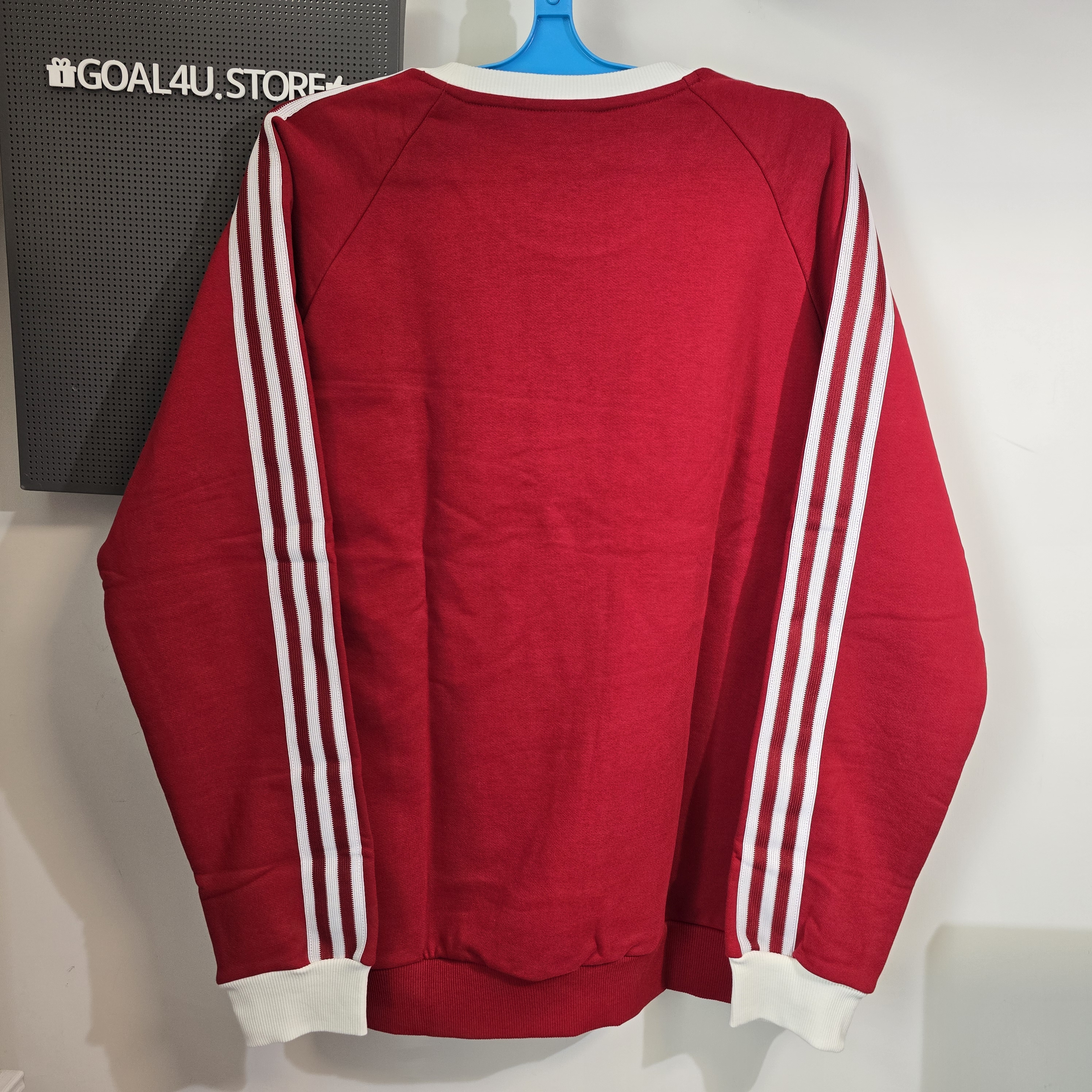 Adidas Manchester United 曼聯休閑文化圓領衛衣 JM5563