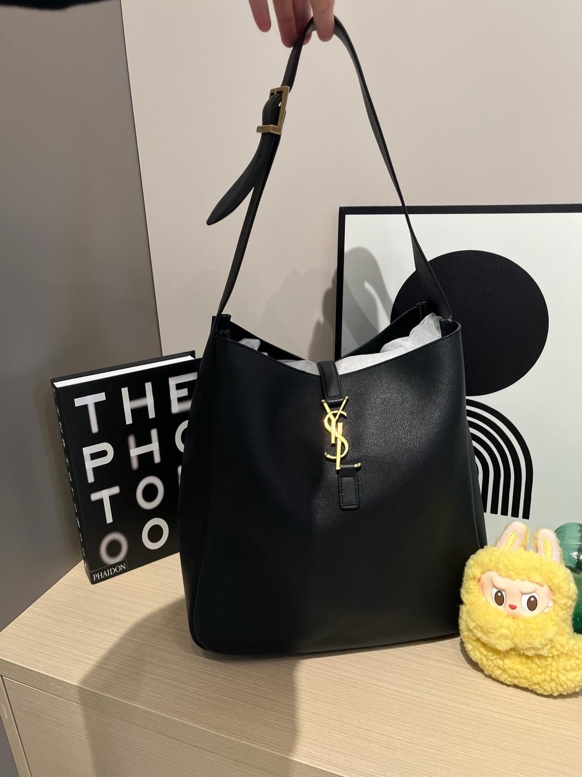 YSL Le 5 à 7 Supple Large Hobo Saint Laurent Shoulder Bag 100%Authentic,95%new ✅收據✅防塵袋